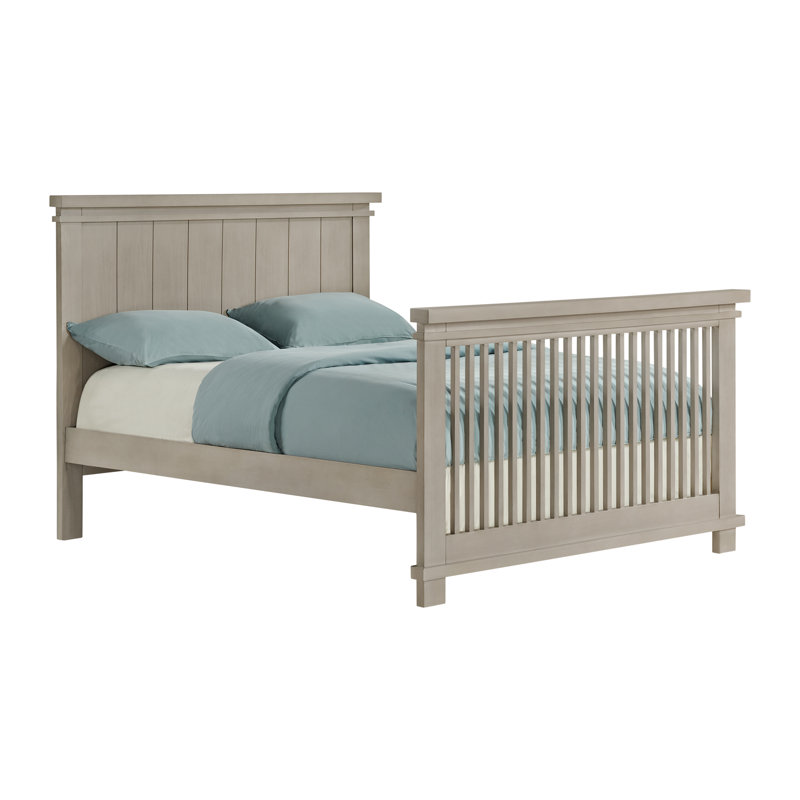 Hampton 4 In 1 Crib Canyon Gray